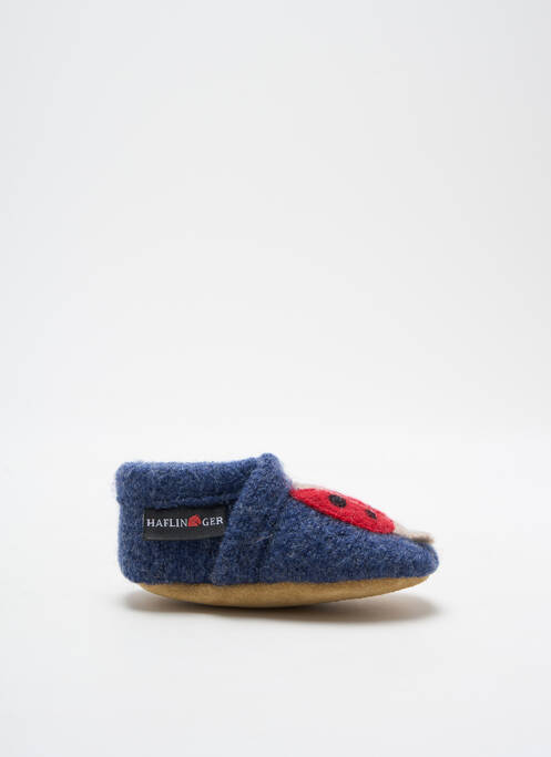 Chaussons/Pantoufles bleu HAFLINGER pour fille