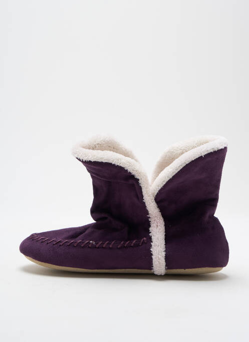 Chaussons/Pantoufles violet ISOTONER pour fille