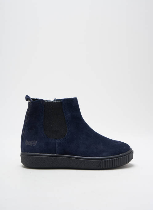 Bottines/Boots bleu BOPY pour fille