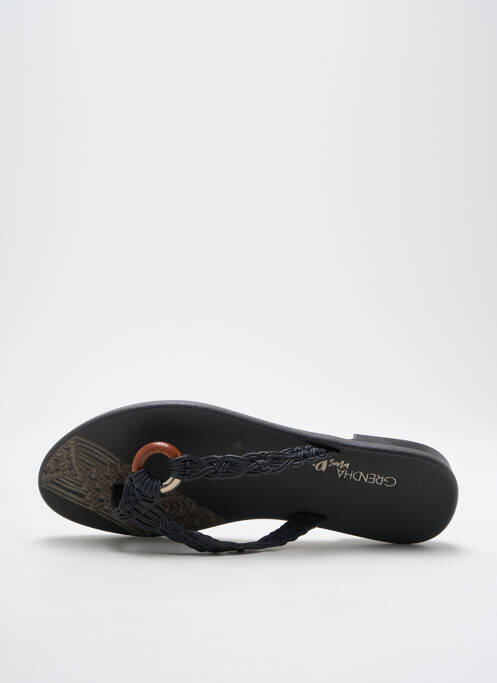 Tongs noir GRENDHA pour femme