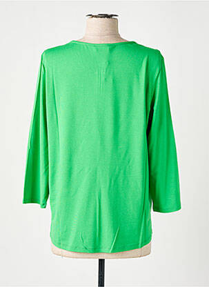 Blouse manches 3/4 manches 3/4 vert MARIA BELLENTANI femme