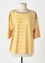 T-shirt jaune MARIA BELLENTANI pour femme seconde vue