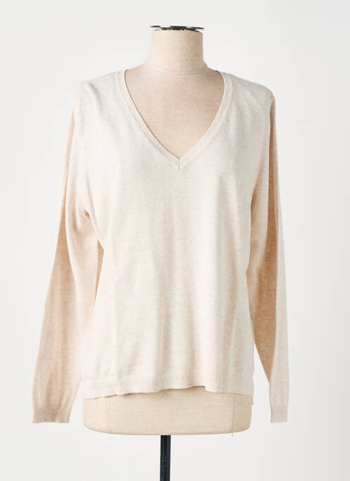 Pull beige YERSE pour femme