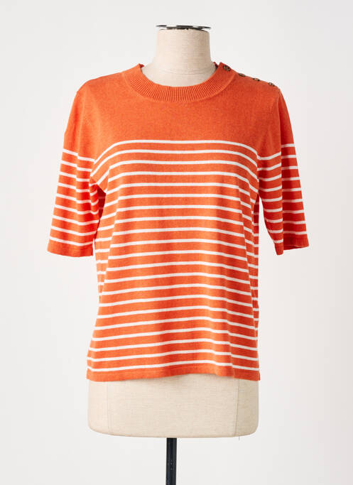 Pull orange YERSE pour femme