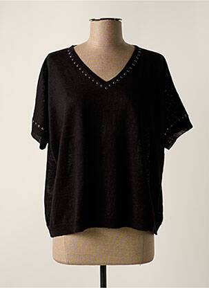 Pull noir DOREE CACHEMIRE pour femme