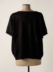 Pull noir DOREE CACHEMIRE pour femme seconde vue