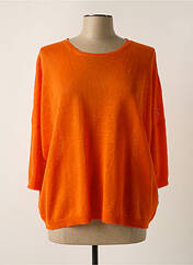 Pull orange DOREE CACHEMIRE pour femme seconde vue