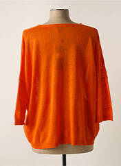Pull orange DOREE CACHEMIRE pour femme seconde vue