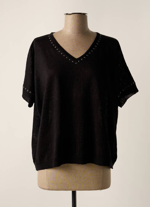 Pull noir DOREE CACHEMIRE pour femme