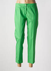 Pantalon 7/8 vert MARIA BELLENTANI pour femme seconde vue