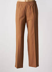 Pantalon droit marron MARIA BELLENTANI pour femme seconde vue