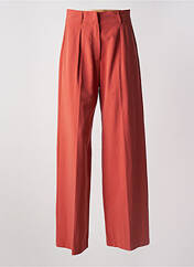 Pantalon large orange MARIA BELLENTANI pour femme seconde vue