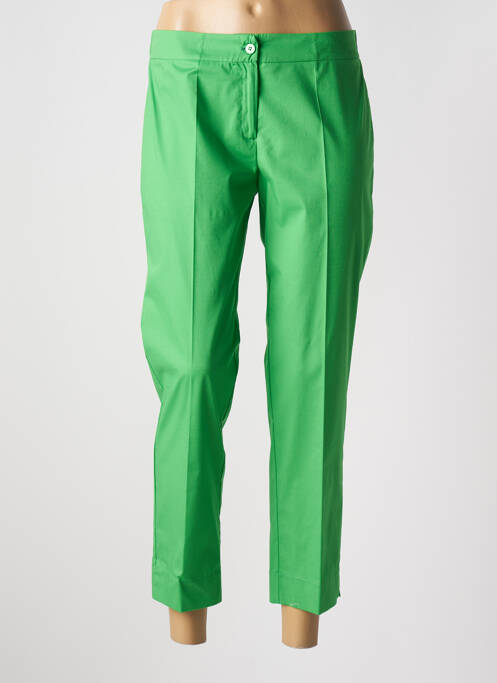 Pantalon 7/8 vert MARIA BELLENTANI pour femme