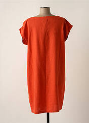 Robe courte orange BASTINGAGE pour femme seconde vue