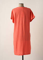 Robe mi-longue orange ESPRIT DE LA MER pour femme seconde vue