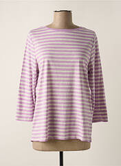 T-shirt violet CECIL pour femme seconde vue