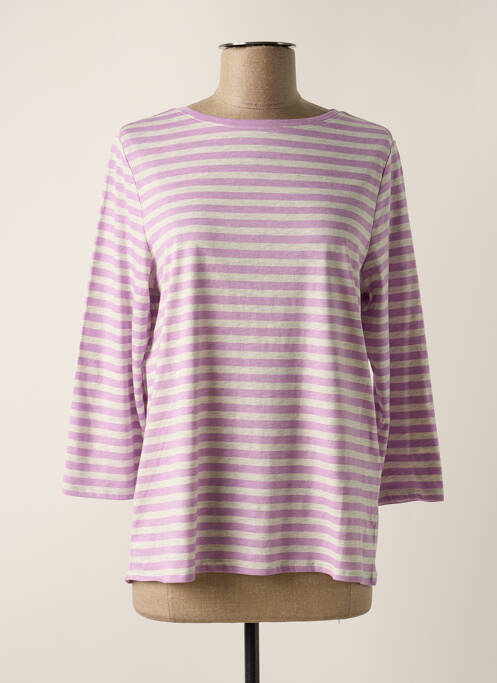 T-shirt violet CECIL pour femme