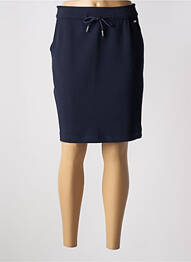 Jupe mi-longue taille haute bleu CECIL femme