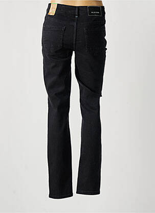 Jeans coupe slim stretch taille haute noir CECIL femme