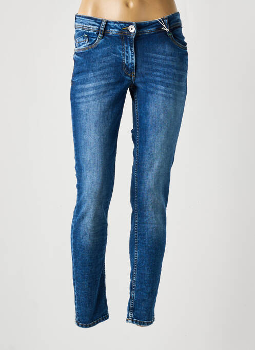 Jeans skinny bleu CECIL pour femme