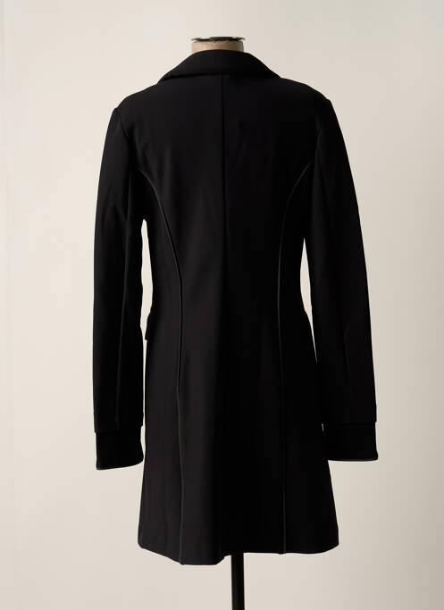 Manteau long noir CYCLAMELLE pour femme