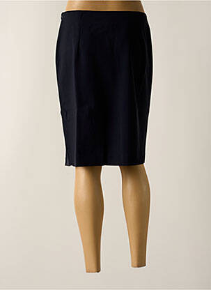 Jupe mi-longue coupe droite noir CYCLAMELLE femme