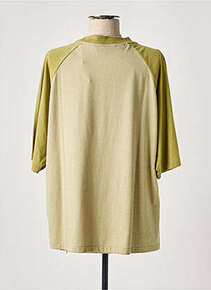 T-shirt col rond manches courtes vert LEVI'S femme