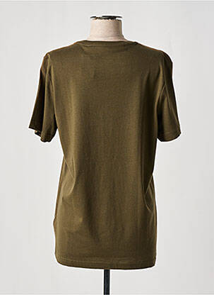 T-shirt coupe droite manches courtes vert KAPITALES homme