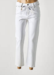 Jeans coupe droite blanc TEDDY SMITH pour femme seconde vue