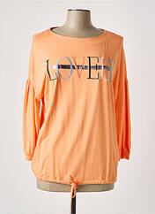 Top orange STREET ONE pour femme seconde vue