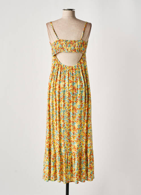 Robe longue jaune TIFFOSI pour femme