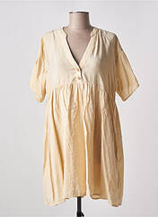 Robe courte beige GRACE & MILA pour femme seconde vue