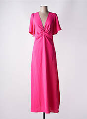 Robe longue rose RUE DES ABBESSES pour femme seconde vue