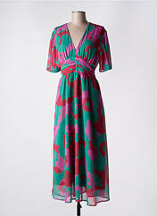 Robe longue vert RUE DES ABBESSES pour femme seconde vue