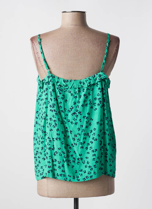 Chemisier vert GRACE pour femme