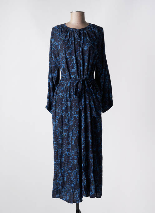 Robe longue bleu AN' GE pour femme