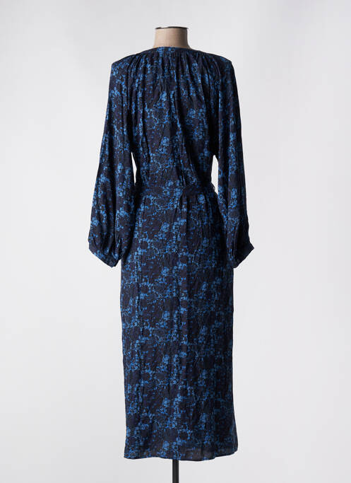 Robe longue bleu AN' GE pour femme