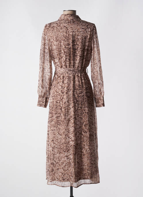 Robe longue marron GRACE & MILA femme