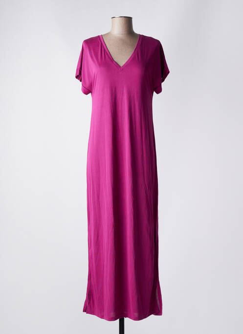 Robe longue violet GRACE & MILA pour femme