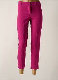 Pantalon 7/8 taille haute taille haute rose VINTAGE LOVE femme