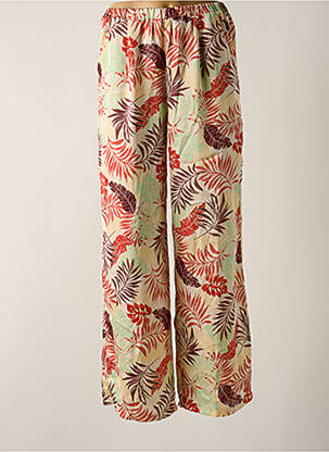 Pantalon large beige VINTAGE LOVE pour femme