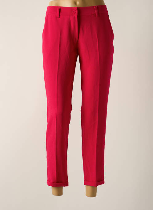 Pantalon 7/8 rose PAKO LITTO pour femme