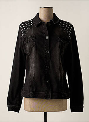 Veste casual poches noir FRED SABATIER femme