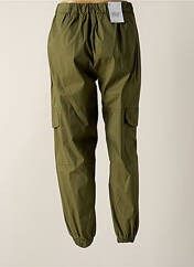 Pantalon cargo vert EAST DRIVE pour femme seconde vue