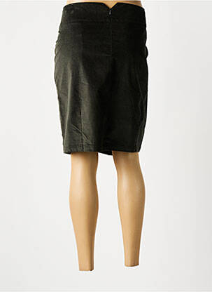 Jupe courte taille à pinces vert LE PETIT BAIGNEUR femme