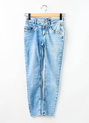 Jeans coupe slim stretch taille normale bleu STREET ONE femme