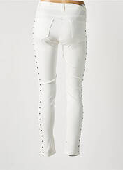 Jeans skinny blanc LAUREN VIDAL pour femme seconde vue