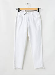 Pantalon 7/8 blanc EAST DRIVE pour femme seconde vue