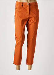 Pantalon 7/8 orange EAST DRIVE pour femme seconde vue