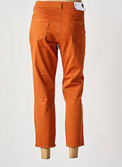 Pantalon 7/8 orange EAST DRIVE pour femme seconde vue